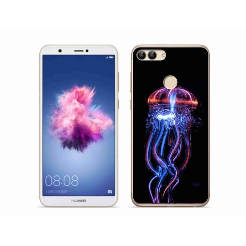 Gelový kryt mmCase na mobil Huawei P Smart - medúza