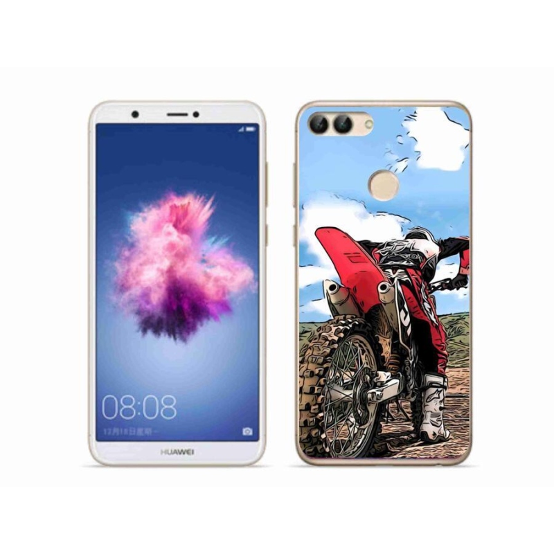 Gelový kryt mmCase na mobil Huawei P Smart - moto