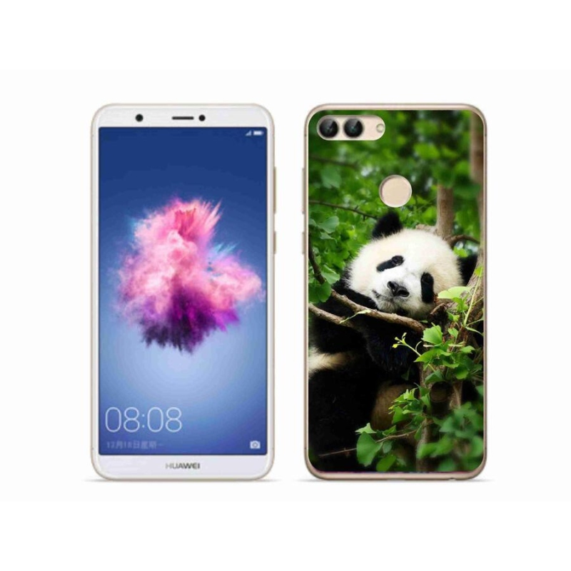 Gelový kryt mmCase na mobil Huawei P Smart - panda