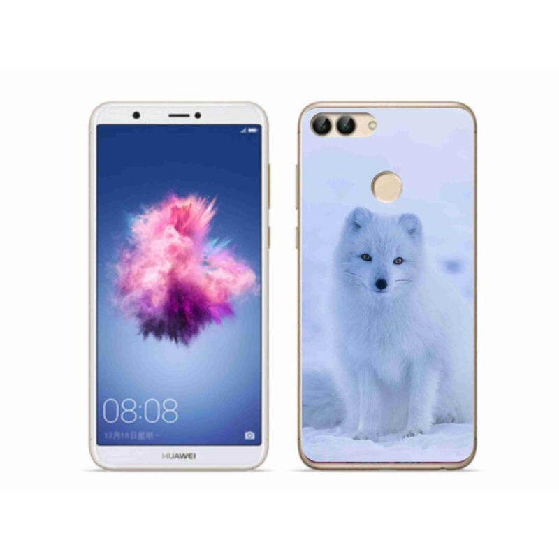 Gelový kryt mmCase na mobil Huawei P Smart - polární liška