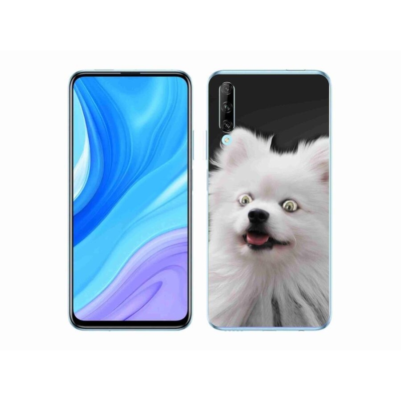 Gelový kryt mmCase na mobil Huawei P Smart Pro (2019) - bílý špic
