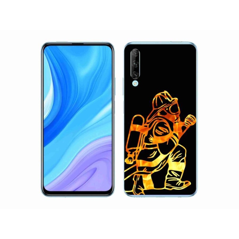 Gelový kryt mmCase na mobil Huawei P Smart Pro (2019) - hasič 1