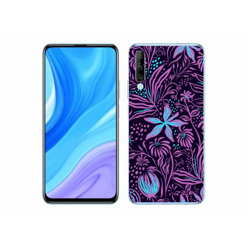 Gelový kryt mmCase na mobil Huawei P Smart Pro (2019) - květiny 2
