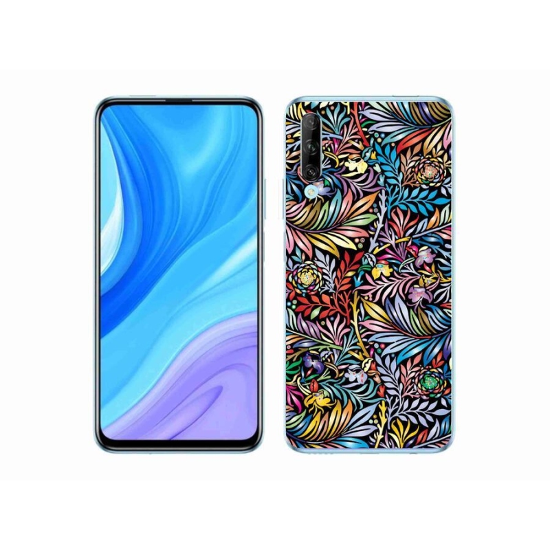 Gelový kryt mmCase na mobil Huawei P Smart Pro (2019) - květiny 5