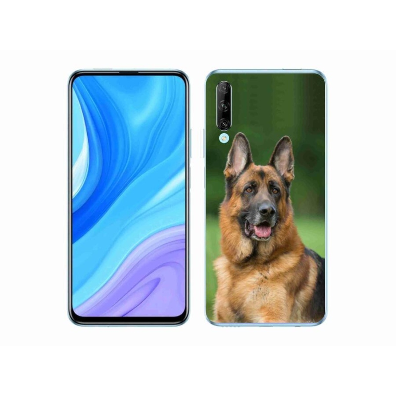 Gelový kryt mmCase na mobil Huawei P Smart Pro (2019) - německý ovčák