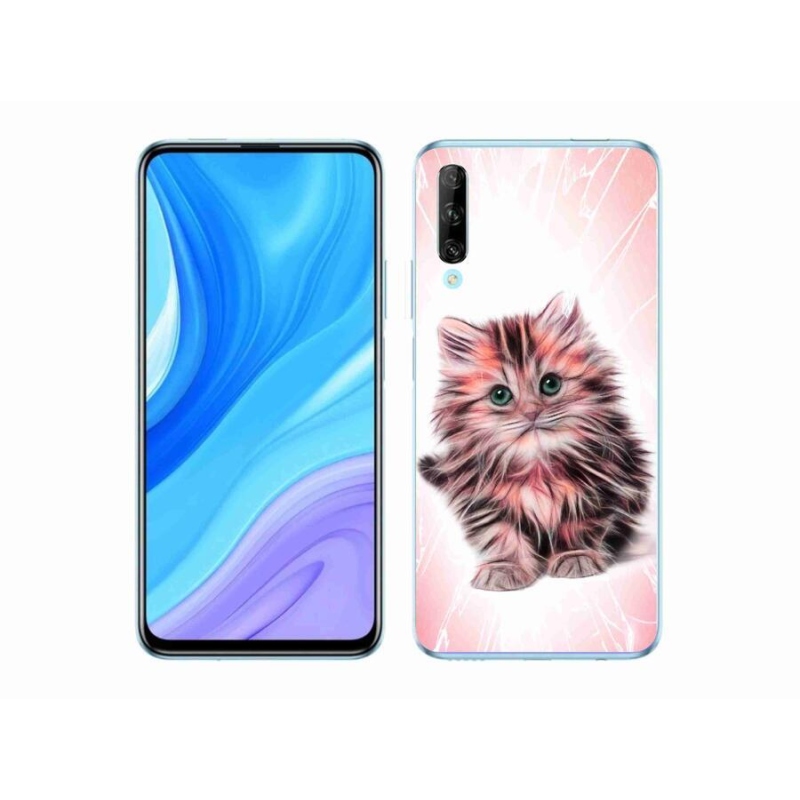 Gelový kryt mmCase na mobil Huawei P Smart Pro (2019) - roztomilé kotě