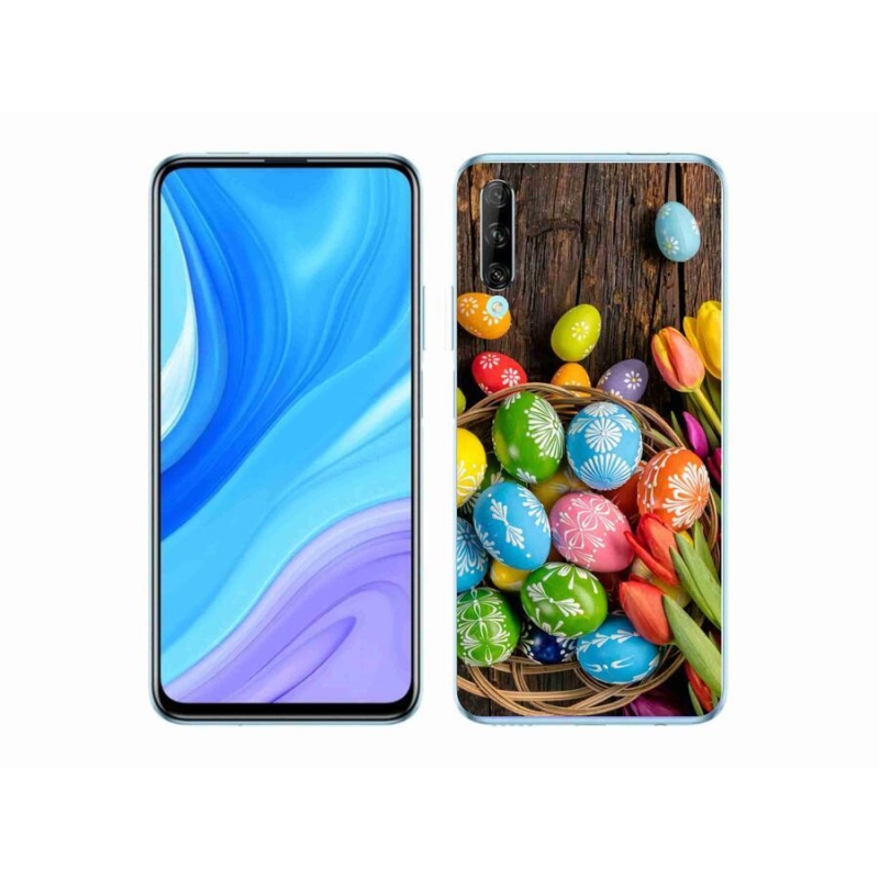 Gelový kryt mmCase na mobil Huawei P Smart Pro (2019) - velikonoční vajíčka