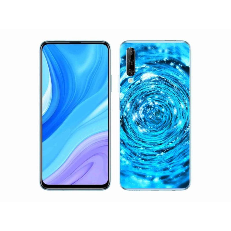 Gelový kryt mmCase na mobil Huawei P Smart Pro (2019) - vodní vír