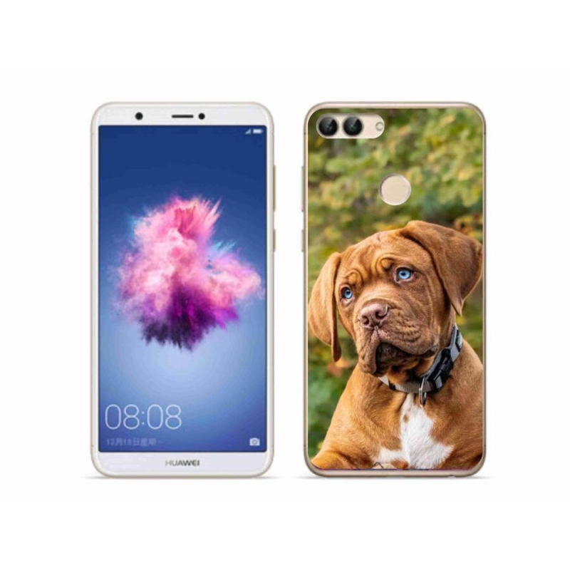 Gelový kryt mmCase na mobil Huawei P Smart - štěně