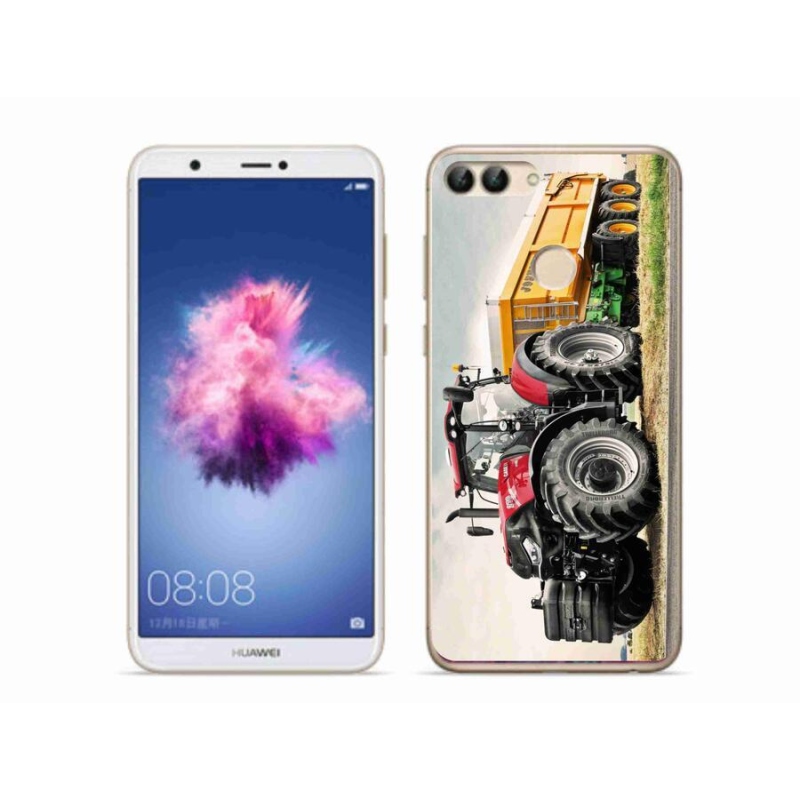 Gelový kryt mmCase na mobil Huawei P Smart - traktor 3