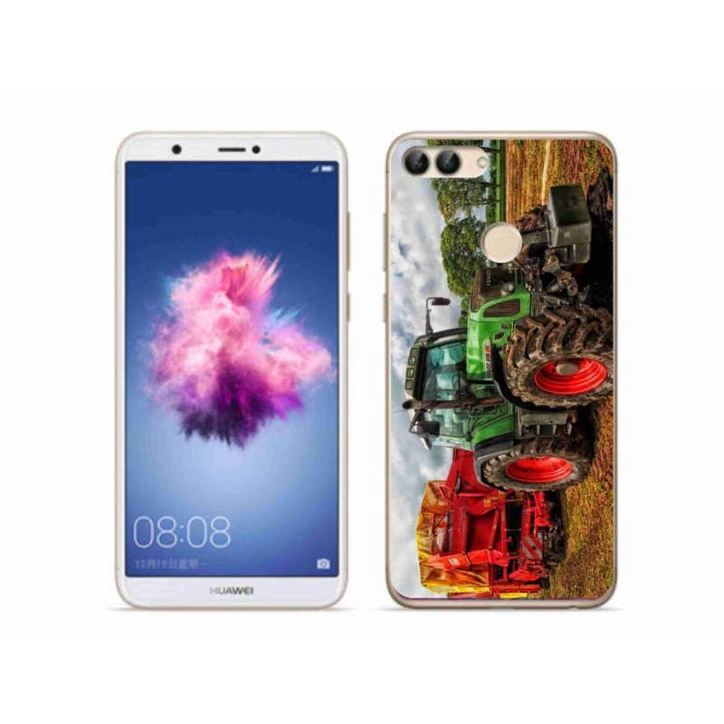 Gelový kryt mmCase na mobil Huawei P Smart - traktor 4