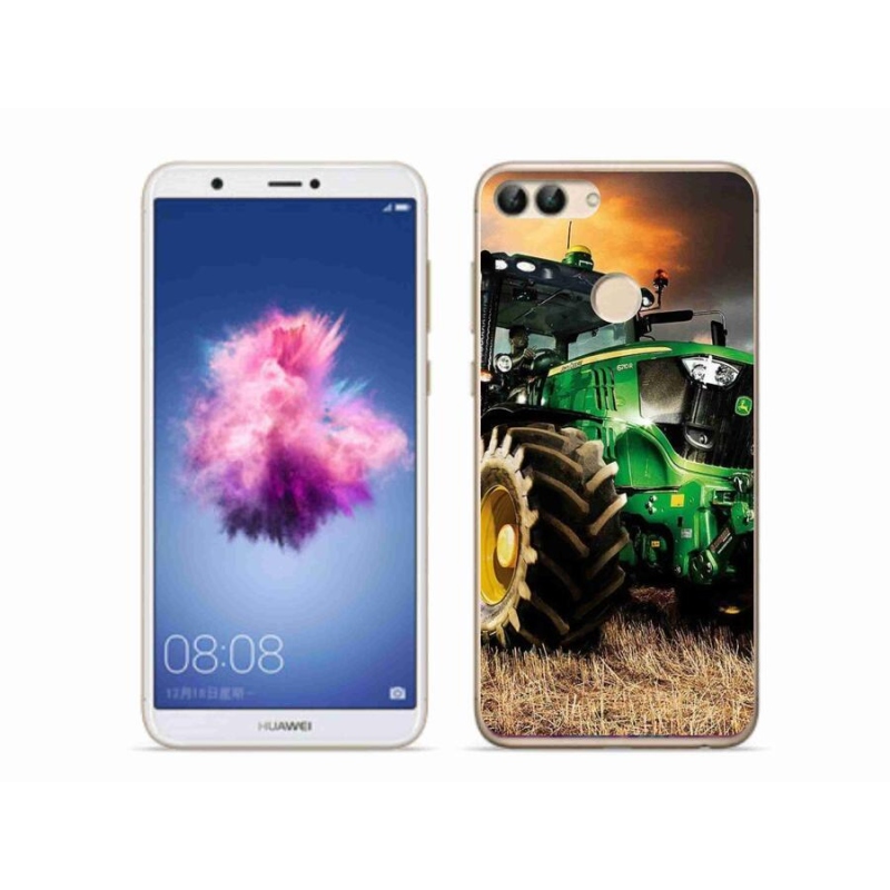 Gelový kryt mmCase na mobil Huawei P Smart - traktor