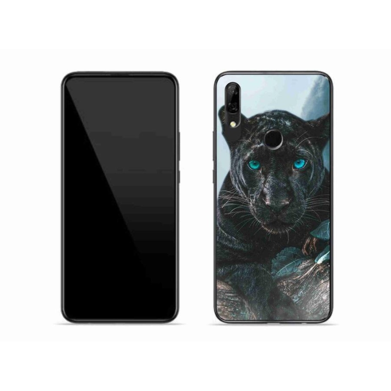 Gelový kryt mmCase na mobil Huawei P Smart Z - černý panter
