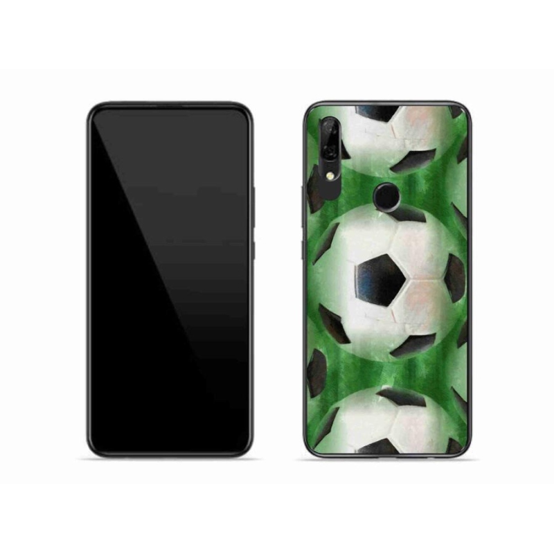 Gelový kryt mmCase na mobil Huawei P Smart Z - fotbalový míč