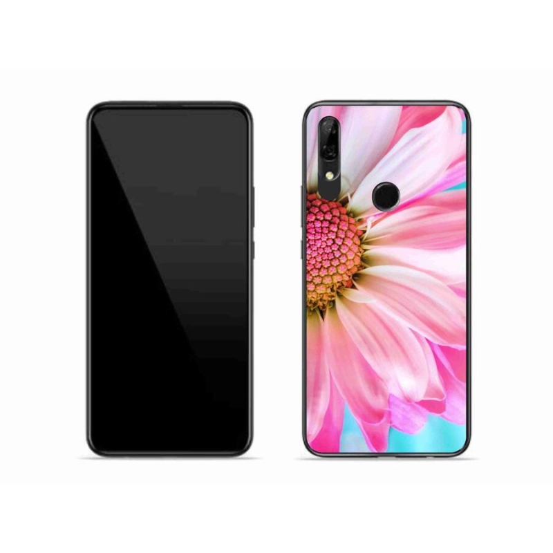 Gelový kryt mmCase na mobil Huawei P Smart Z - růžová květina