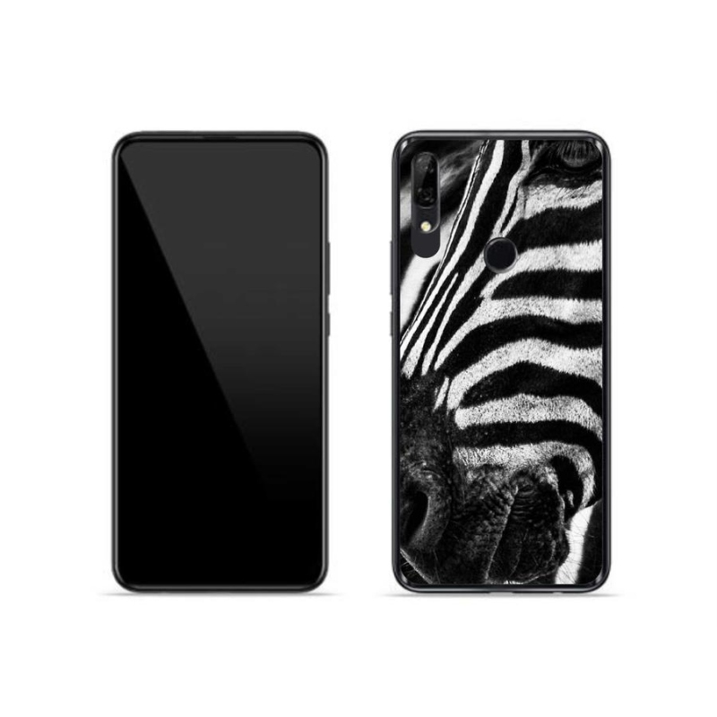 Gelový kryt mmCase na mobil Huawei P Smart Z - zebra