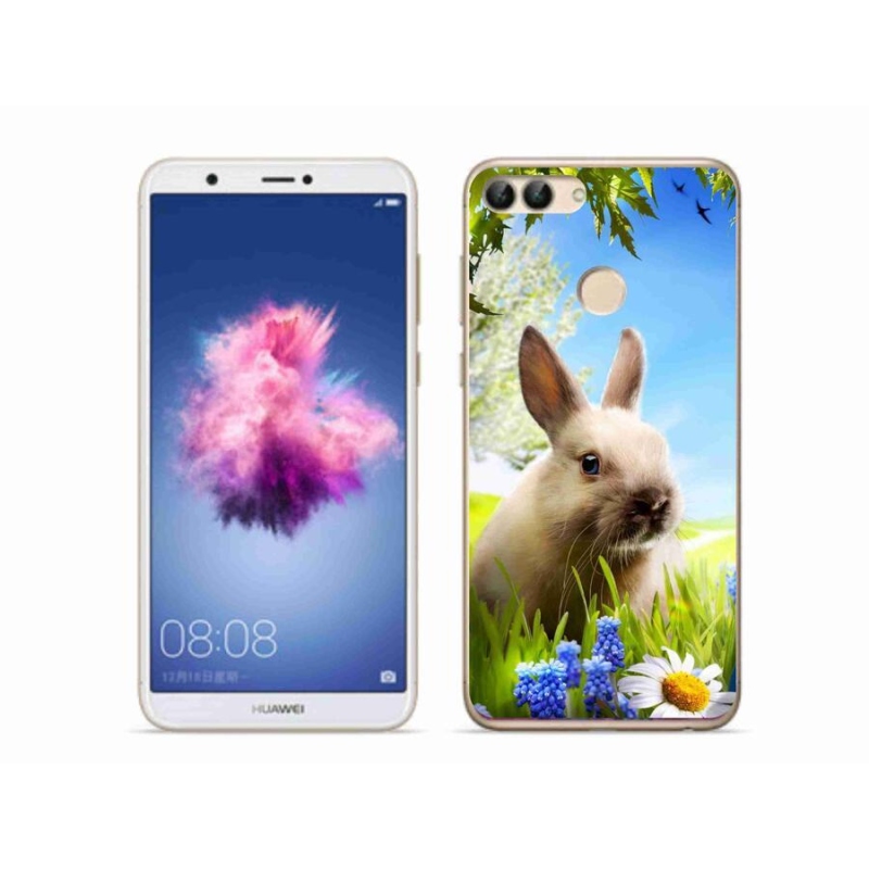 Gelový kryt mmCase na mobil Huawei P Smart - zajíček