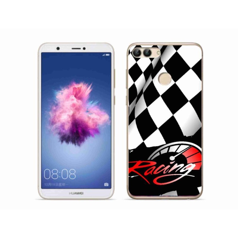 Gelový kryt mmCase na mobil Huawei P Smart - závodění