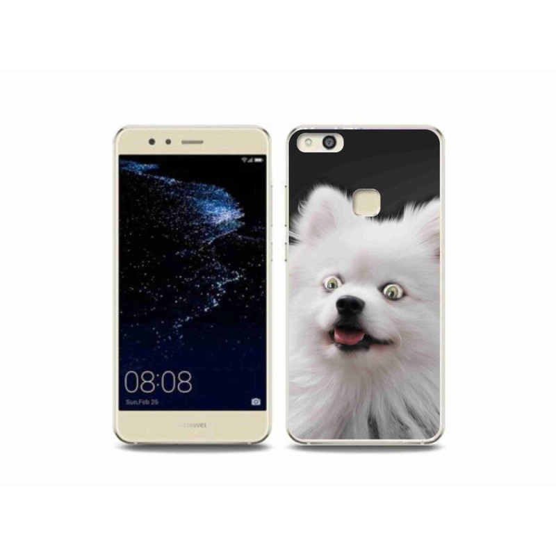 Gelový kryt mmCase na mobil Huawei P10 Lite - bílý špic