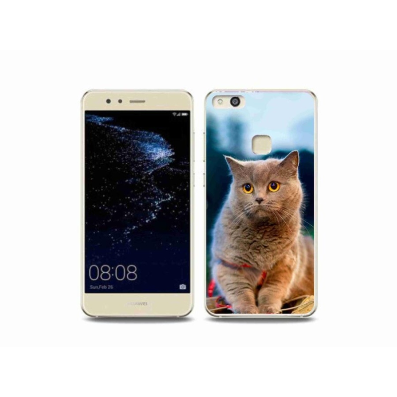 Gelový kryt mmCase na mobil Huawei P10 Lite - britská modrá 2