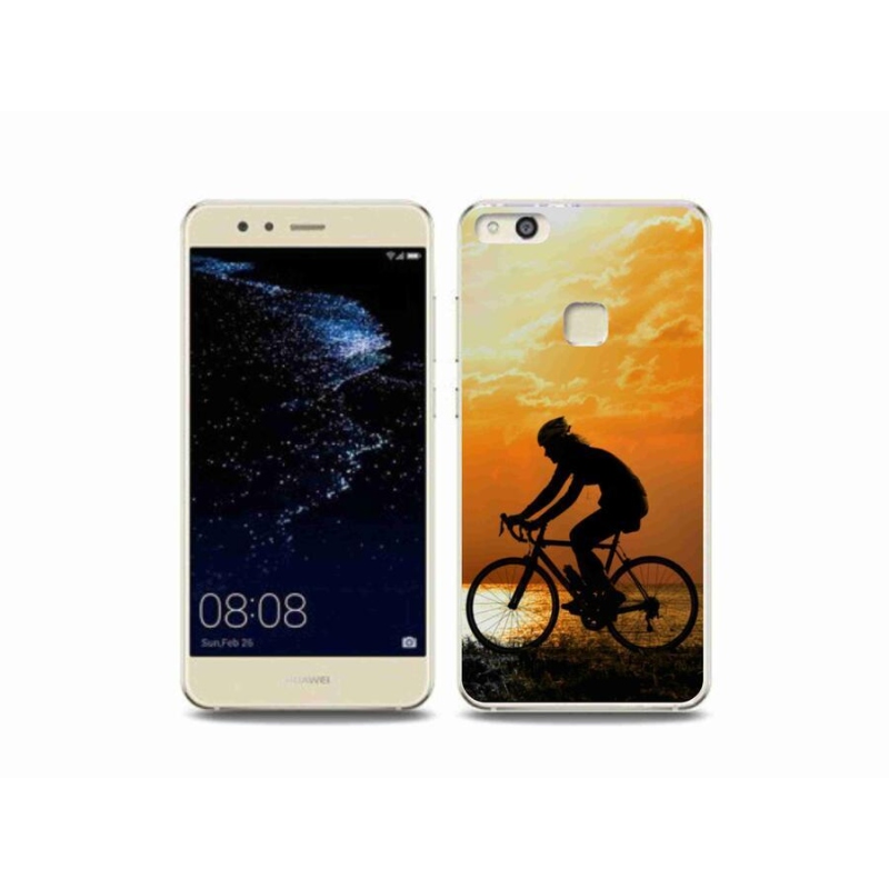 Gelový kryt mmCase na mobil Huawei P10 Lite - cyklovýlet