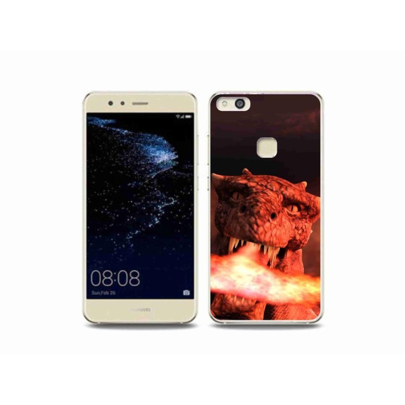Gelový kryt mmCase na mobil Huawei P10 Lite - drak