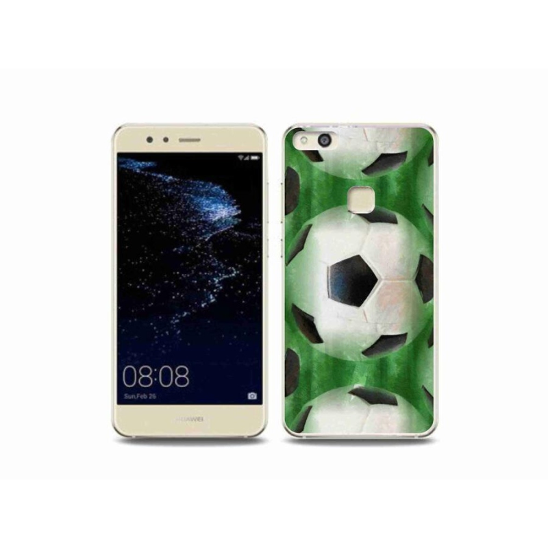 Gelový kryt mmCase na mobil Huawei P10 Lite - fotbalový míč