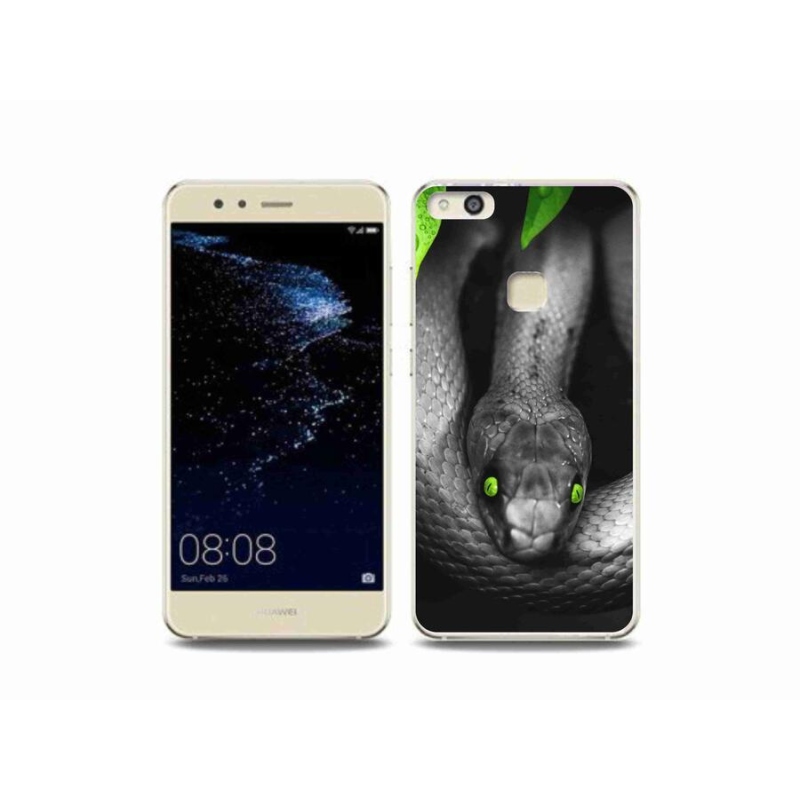 Gelový kryt mmCase na mobil Huawei P10 Lite - had