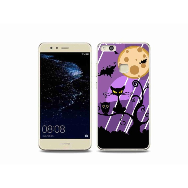 Gelový kryt mmCase na mobil Huawei P10 Lite - halloween