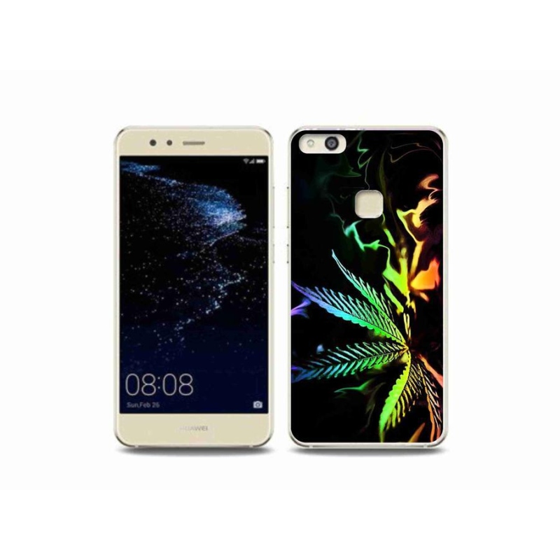 Gelový kryt mmCase na mobil Huawei P10 Lite - konopí 2