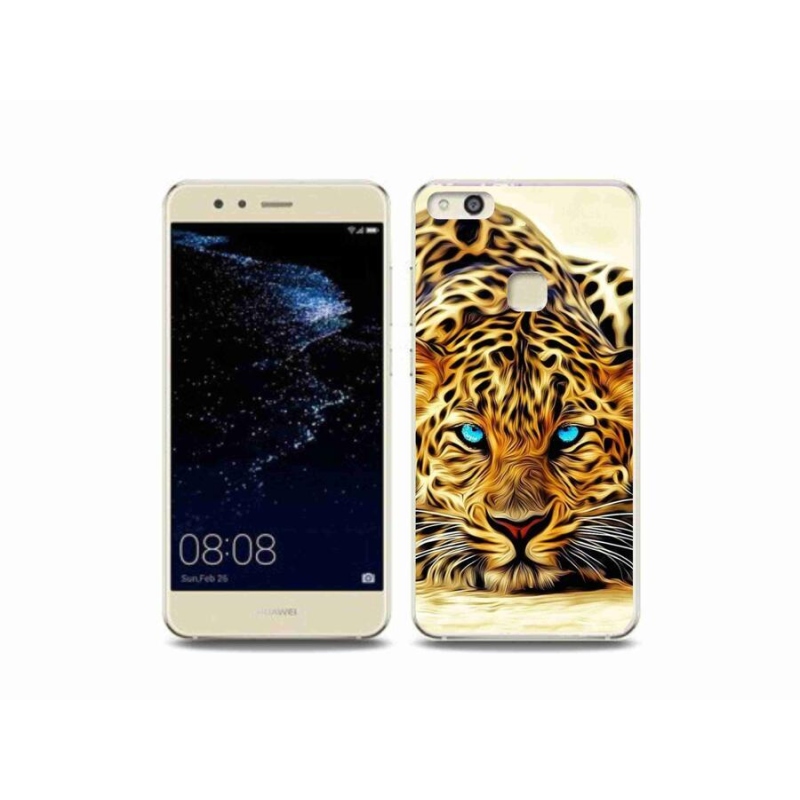 Gelový kryt mmCase na mobil Huawei P10 Lite - kreslený tygr