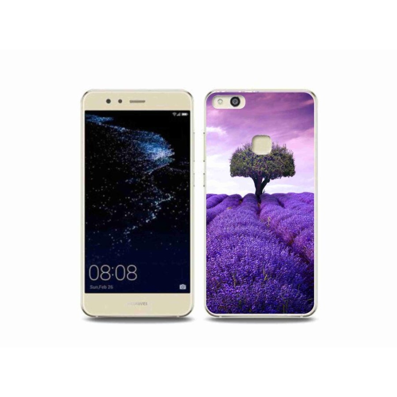 Gelový kryt mmCase na mobil Huawei P10 Lite - levandulová louka