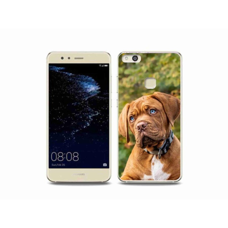 Gelový kryt mmCase na mobil Huawei P10 Lite - štěně