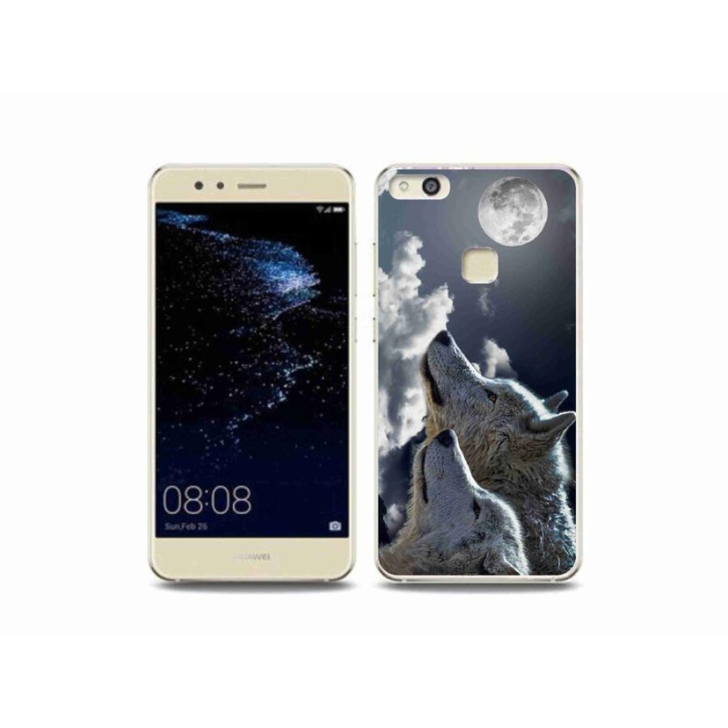 Gelový kryt mmCase na mobil Huawei P10 Lite - vlci