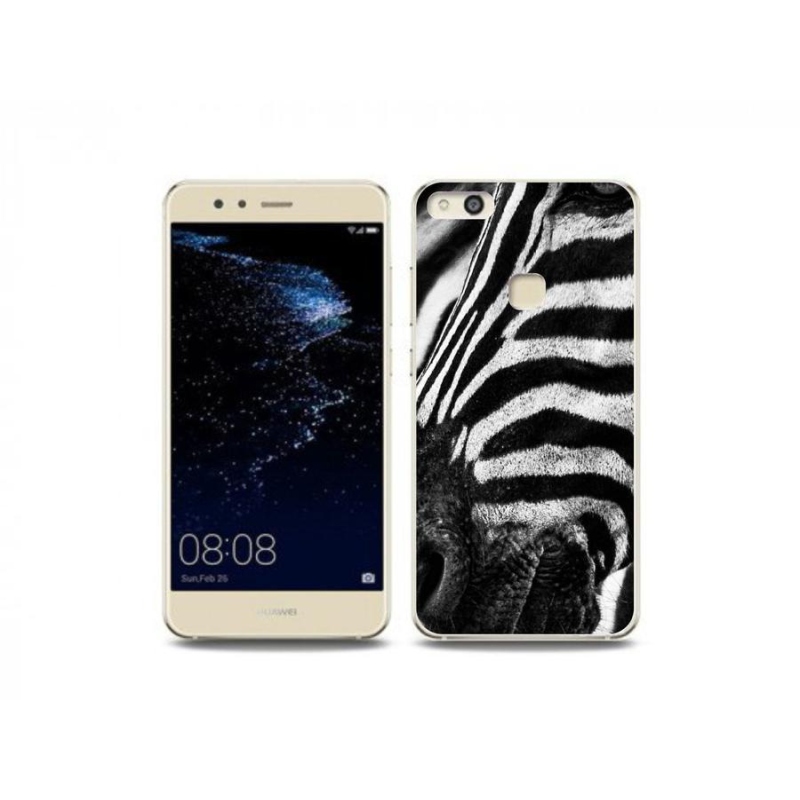 Gelový kryt mmCase na mobil Huawei P10 Lite - zebra