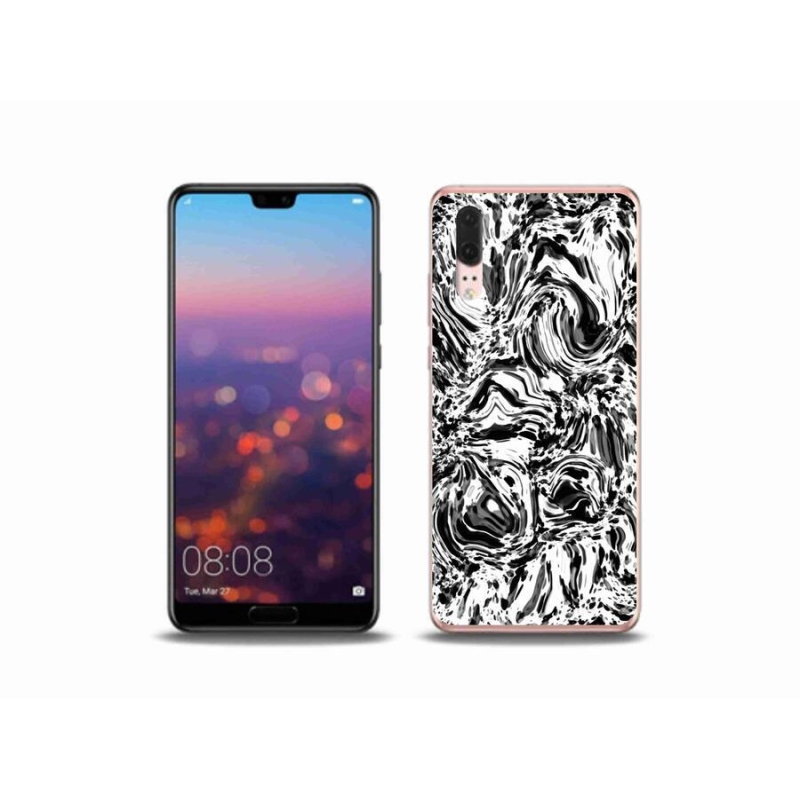 Gelový kryt mmCase na mobil Huawei P20 - abstrakt 4