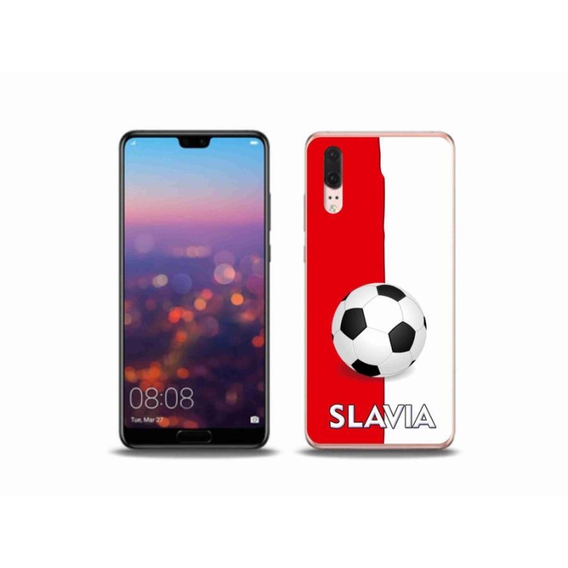 Gelový kryt mmCase na mobil Huawei P20 - fotbal 2