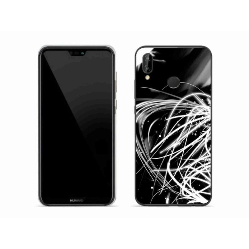 Gelový kryt mmCase na mobil Huawei P20 Lite - abstrakt 2