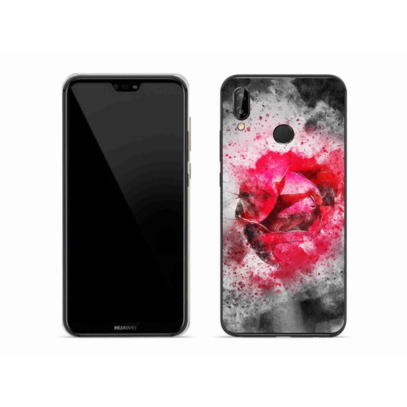 Gelový kryt mmCase na mobil Huawei P20 Lite - abstrakt 9