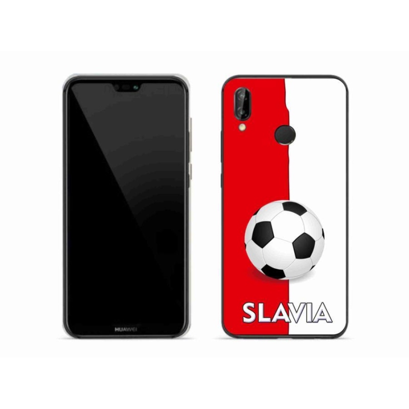 Gelový kryt mmCase na mobil Huawei P20 Lite - fotbal 2