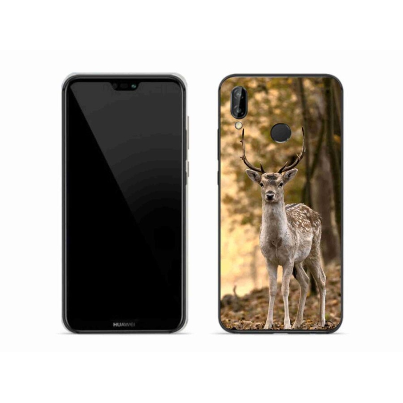 Gelový kryt mmCase na mobil Huawei P20 Lite - jelen sika
