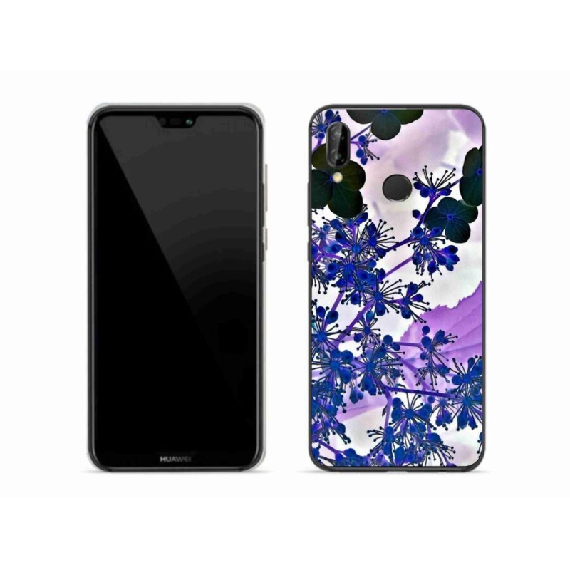 Gelový kryt mmCase na mobil Huawei P20 Lite - květ hortenzie
