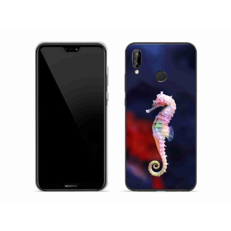 Gelový kryt mmCase na mobil Huawei P20 Lite - mořský koník