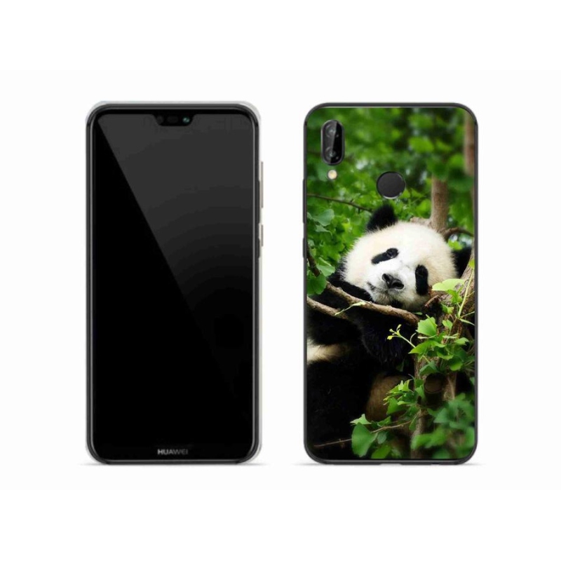 Gelový kryt mmCase na mobil Huawei P20 Lite - panda