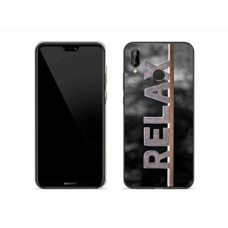 Gelový kryt mmCase na mobil Huawei P20 Lite - relax 1