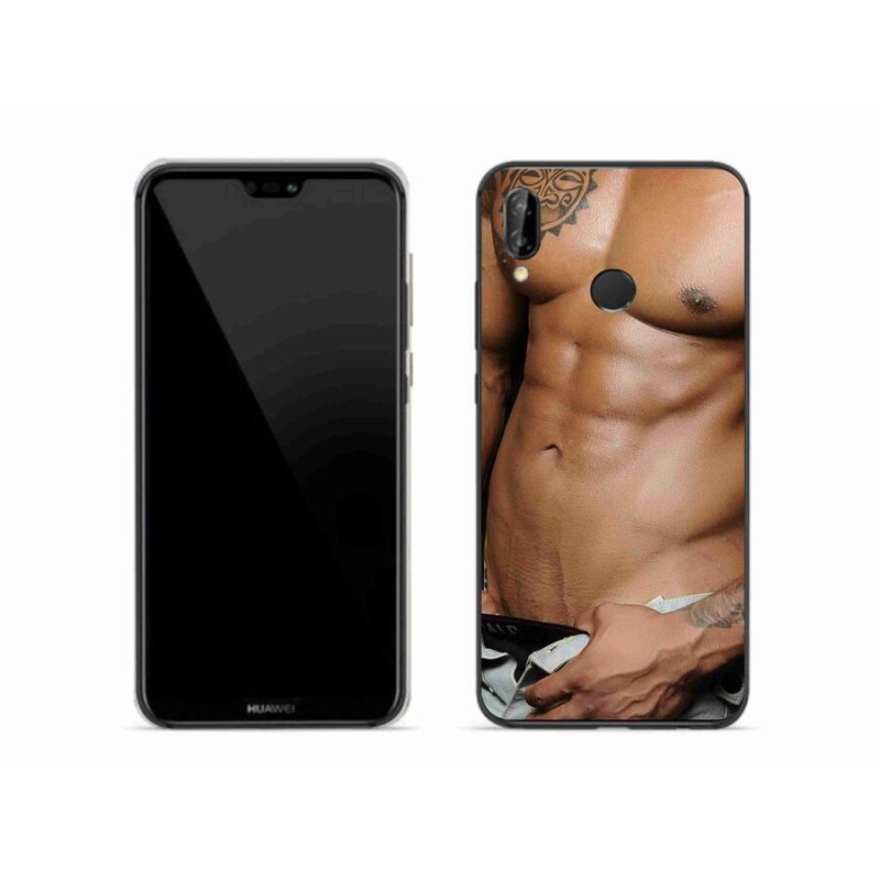 Gelový kryt mmCase na mobil Huawei P20 Lite - sexy muž