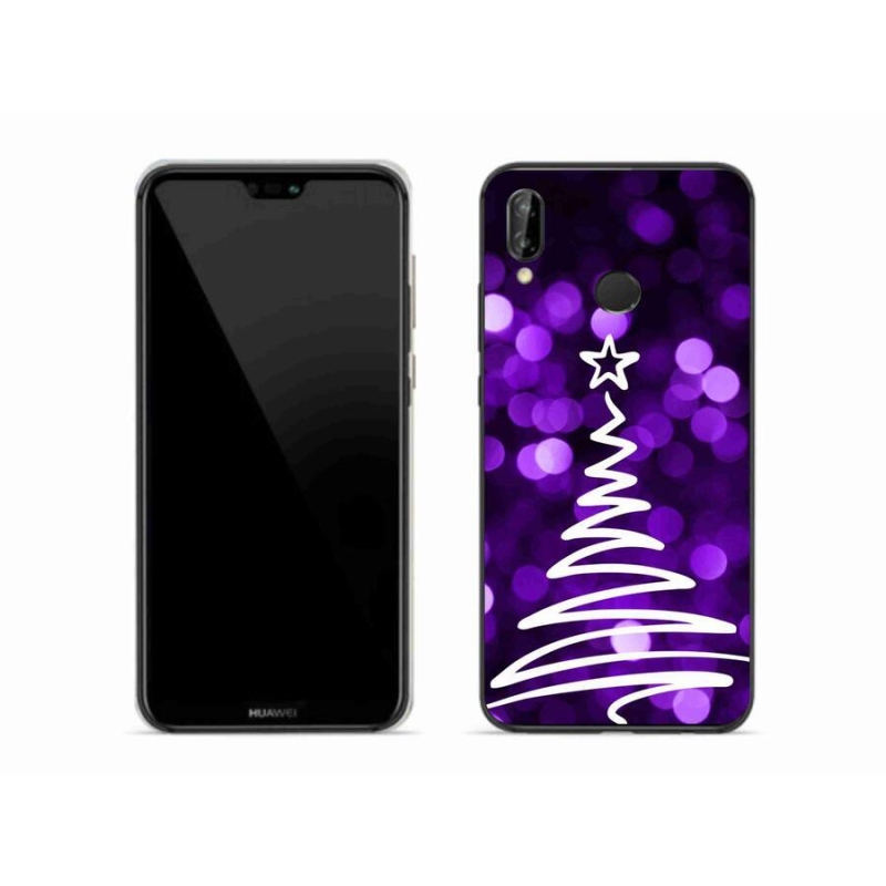 Gelový kryt mmCase na mobil Huawei P20 Lite - stromek