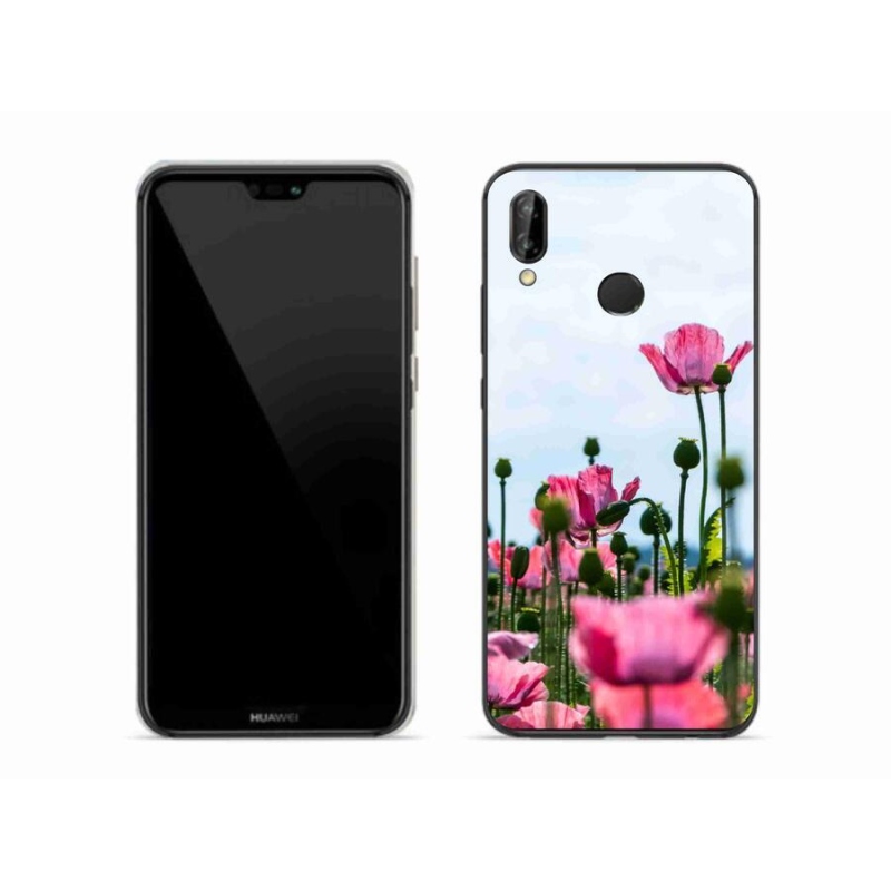 Gelový kryt mmCase na mobil Huawei P20 Lite - vlčí mák