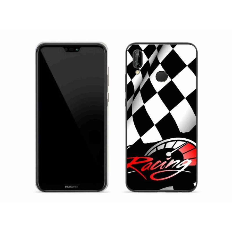 Gelový kryt mmCase na mobil Huawei P20 Lite - závodění