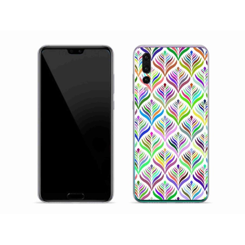 Gelový kryt mmCase na mobil Huawei P20 Pro - abstrakt 15